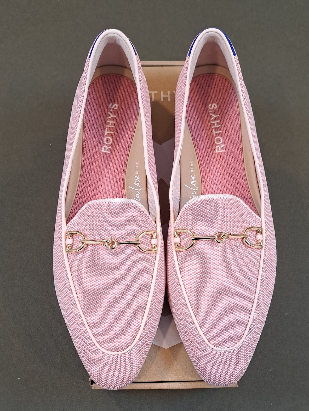 Rothy's The Double Bit Loafer - Color: Peach Pink - Size: 10 - Picture 2 of 9